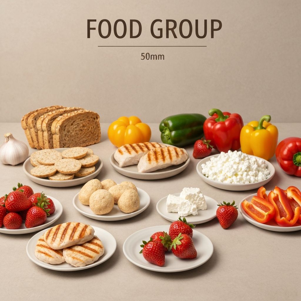 Groupes alimentaires et leur diversité