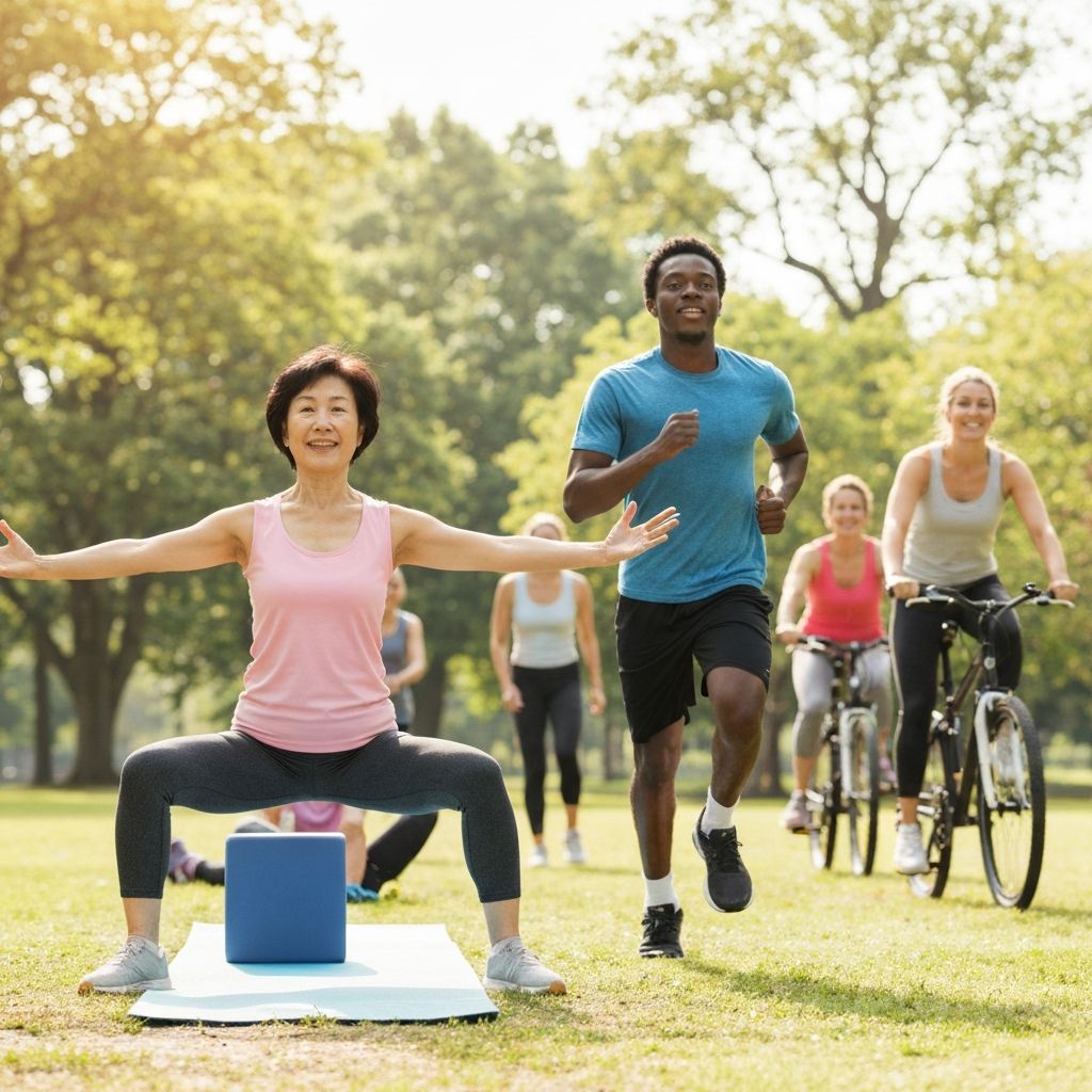 Activité physique dans le mode de vie actif